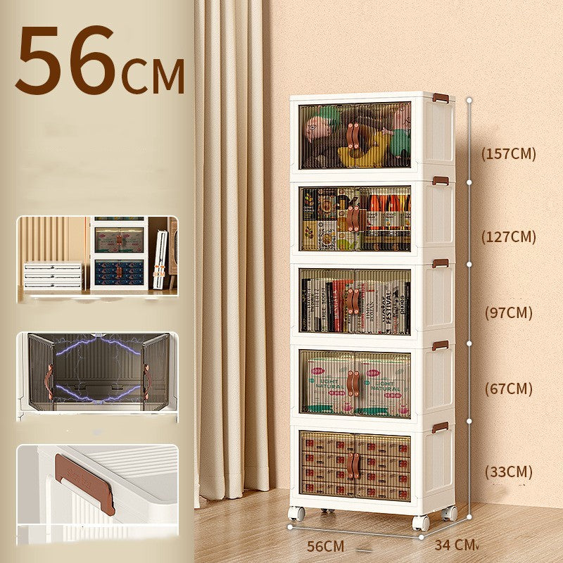 Ondaum Oversized Plastic Storage Box for Clothing and Household Organization