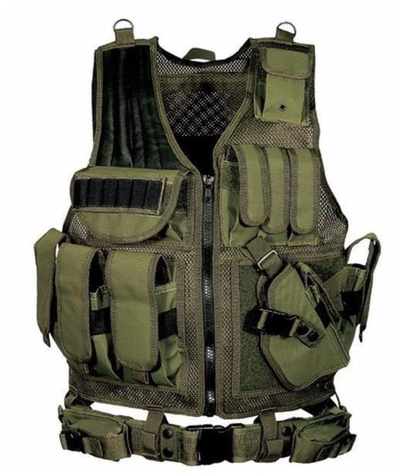Camouflage Tactical Field Vest – Outdoor Adventure Gear