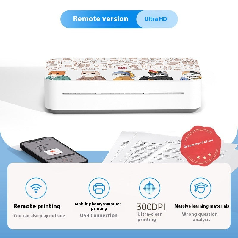 Household Small Intelligent Remote Learning Printer