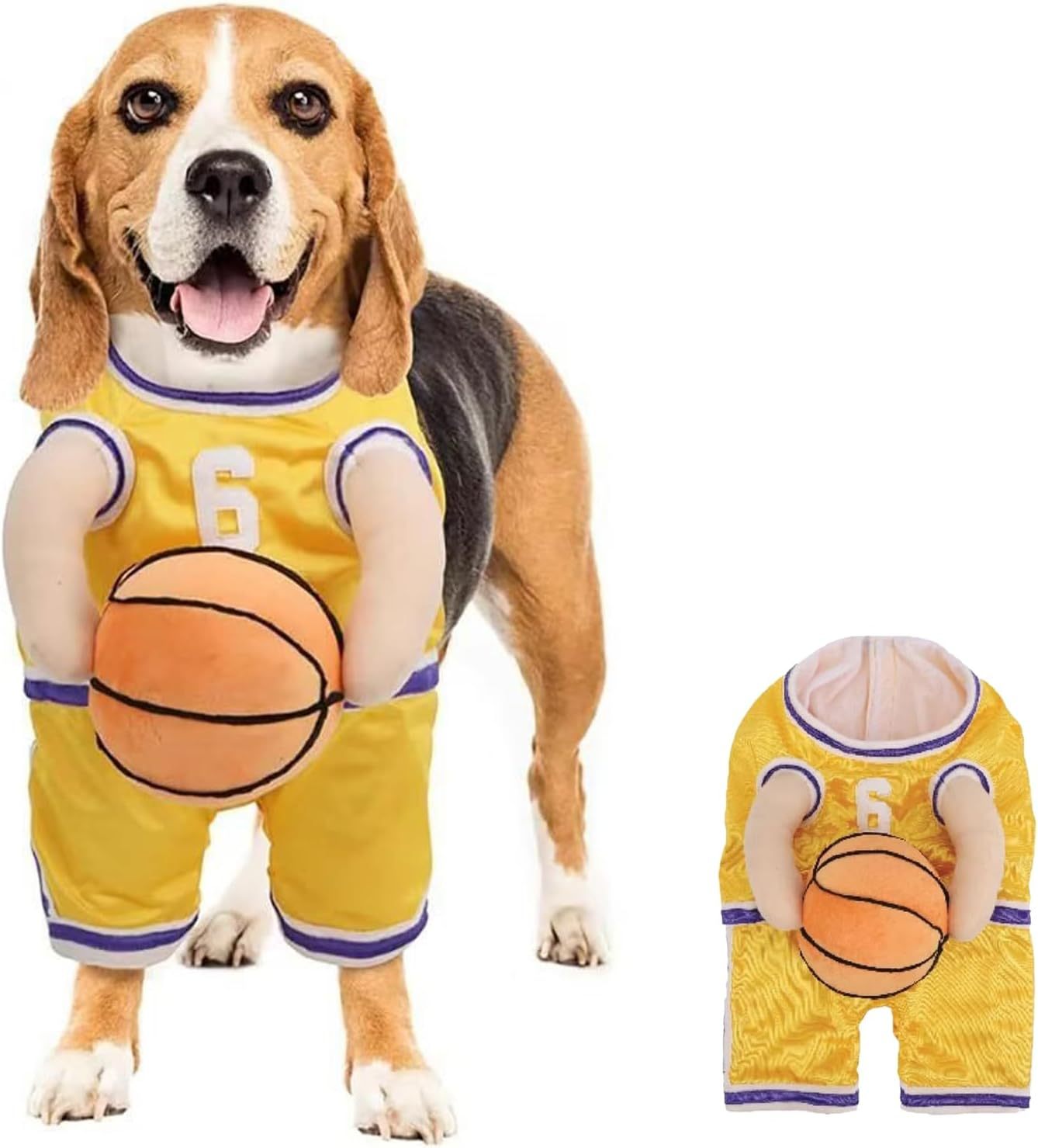 Dog Basketball Player Costume for Small Pets