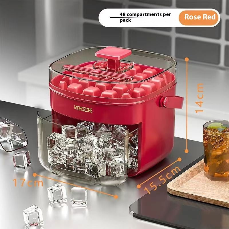 Ondaum Press-type Convenient Outdoor Portable Ice Tray