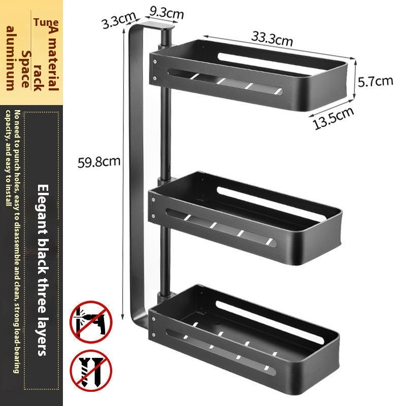 Ondaum Kitchen Punch-free Multi-functional Storage Rack