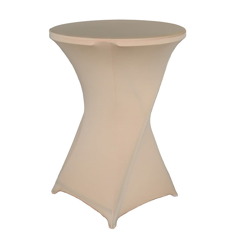 Stretch Polyester Cocktail Table Cover – Fitted Table Cloth