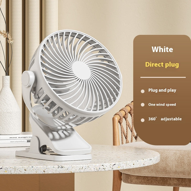 Ondaum Multifunctional USB Portable Noiseless Electric Fan
