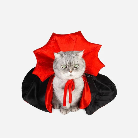 Halloween Vampire Cloak for Small Dogs and Cats