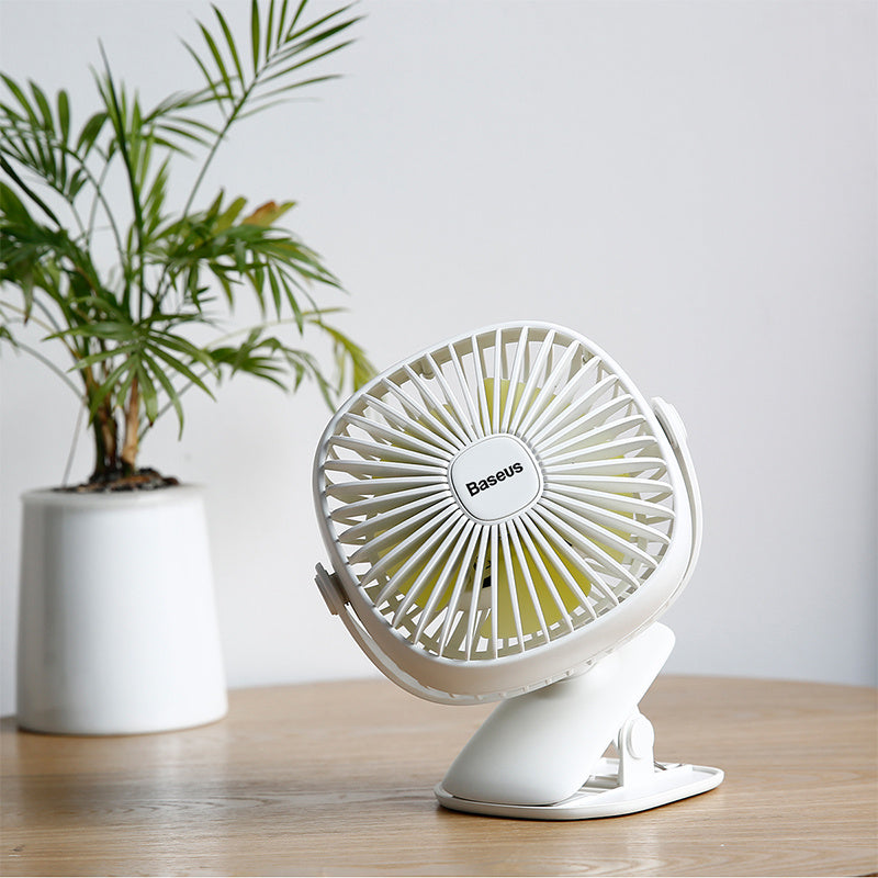 USB night light charging summer small fan
