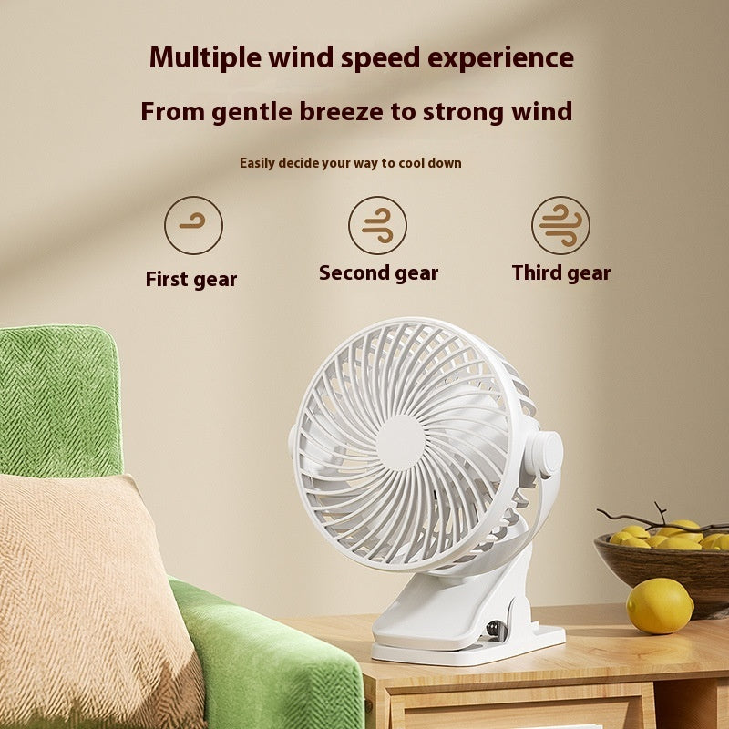 Ondaum Multifunctional USB Portable Noiseless Electric Fan
