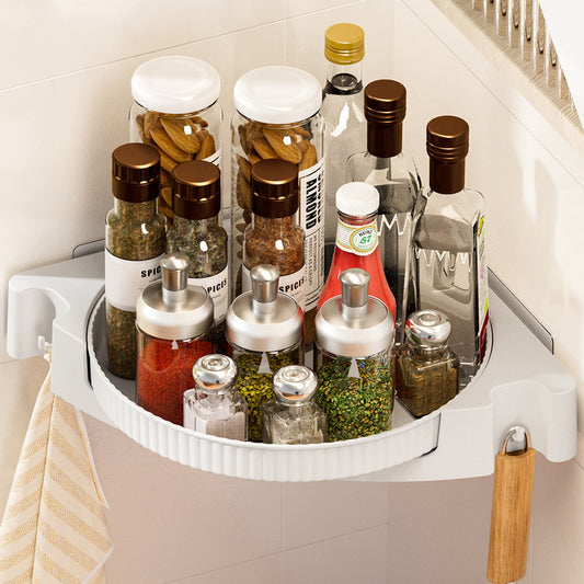 Multi-Functional Kitchen Rotating Spice Rack Turntable