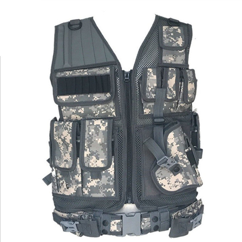 Camouflage Tactical Field Vest – Outdoor Adventure Gear