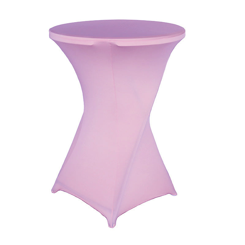 Stretch Polyester Cocktail Table Cover – Fitted Table Cloth