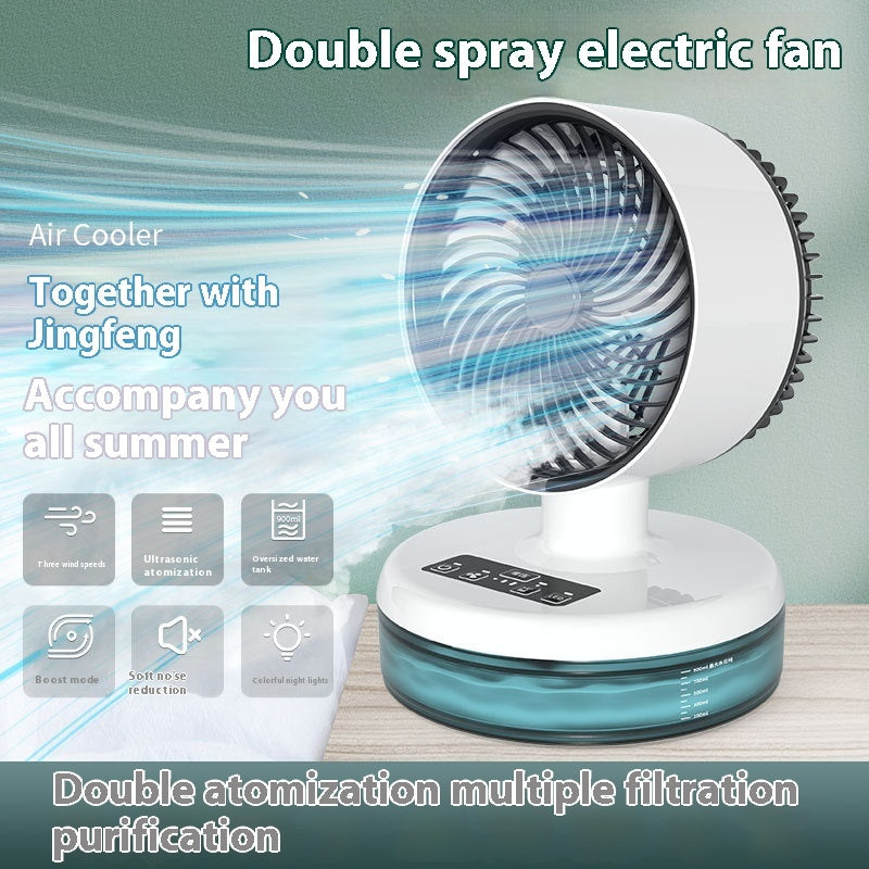 Air Circulation Folding Thermantidote Household Desk Mute Turbine Electric Fan