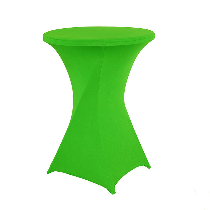 Stretch Polyester Cocktail Table Cover – Fitted Table Cloth