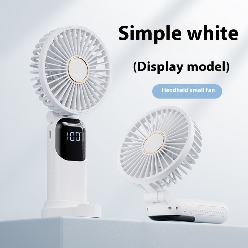 Rechargeable Handheld Folding Fan