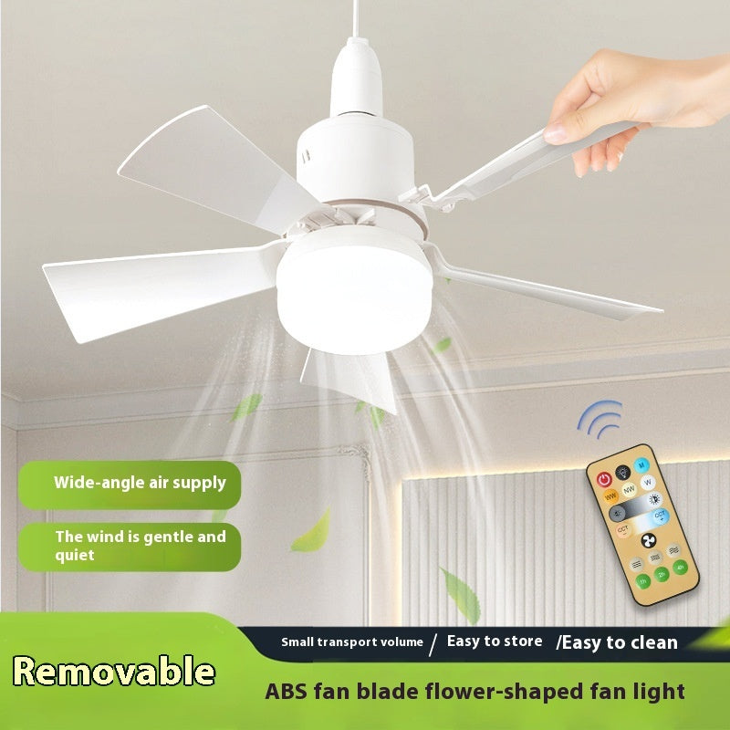 Ondaum Fan Bulb Integrated Home Dormitory Light