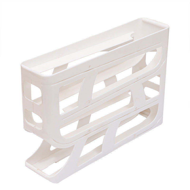 Rolling Egg Storage Box Refrigerator Side Door Egg Storage Box