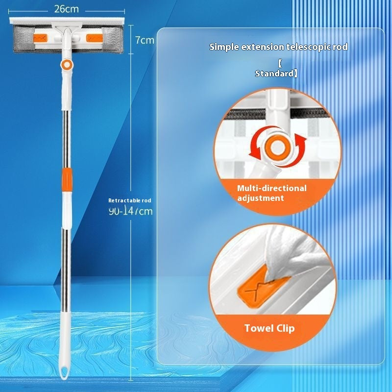 Window Cleaning Double Sides Eyelid Stickers Outdoor Cleaning