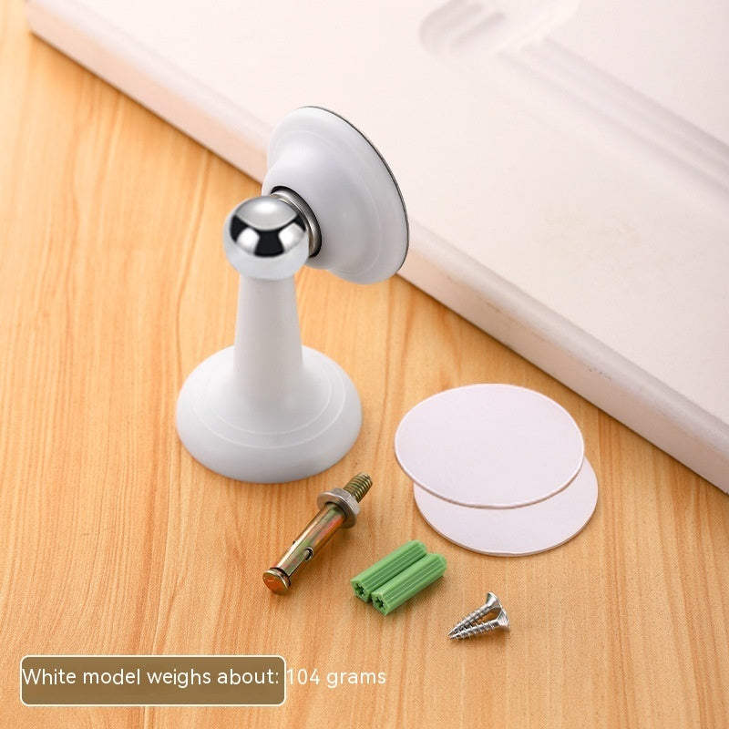 Anti-Collision Magnetic Punch-Free Door Stopper