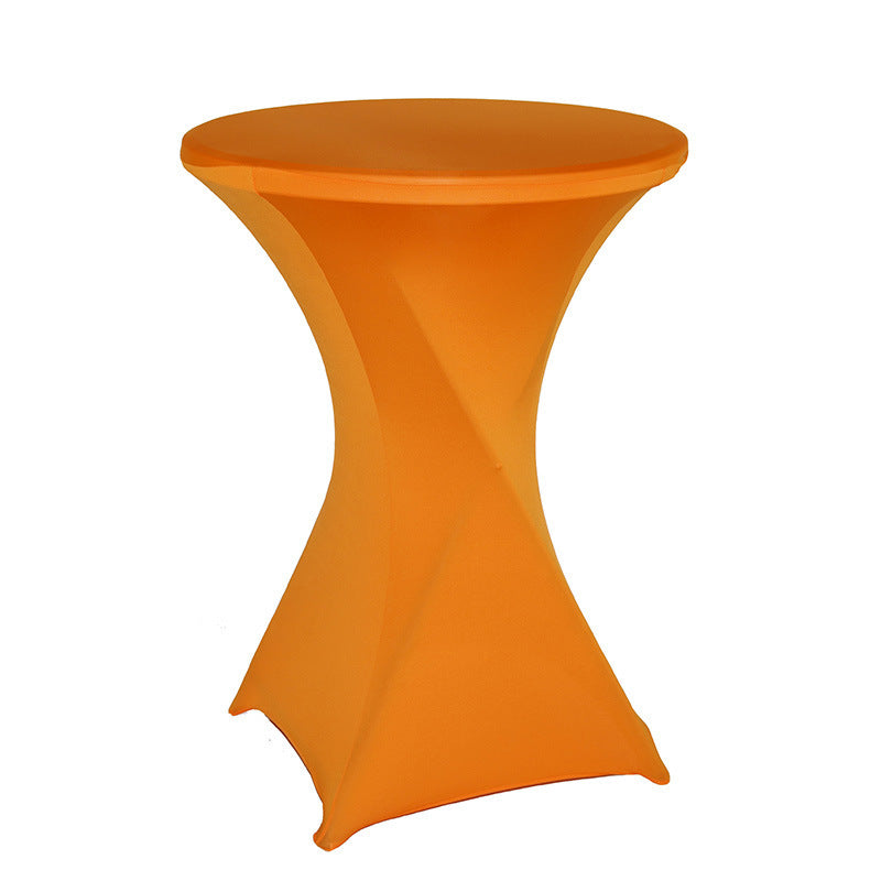 Stretch Polyester Cocktail Table Cover – Fitted Table Cloth