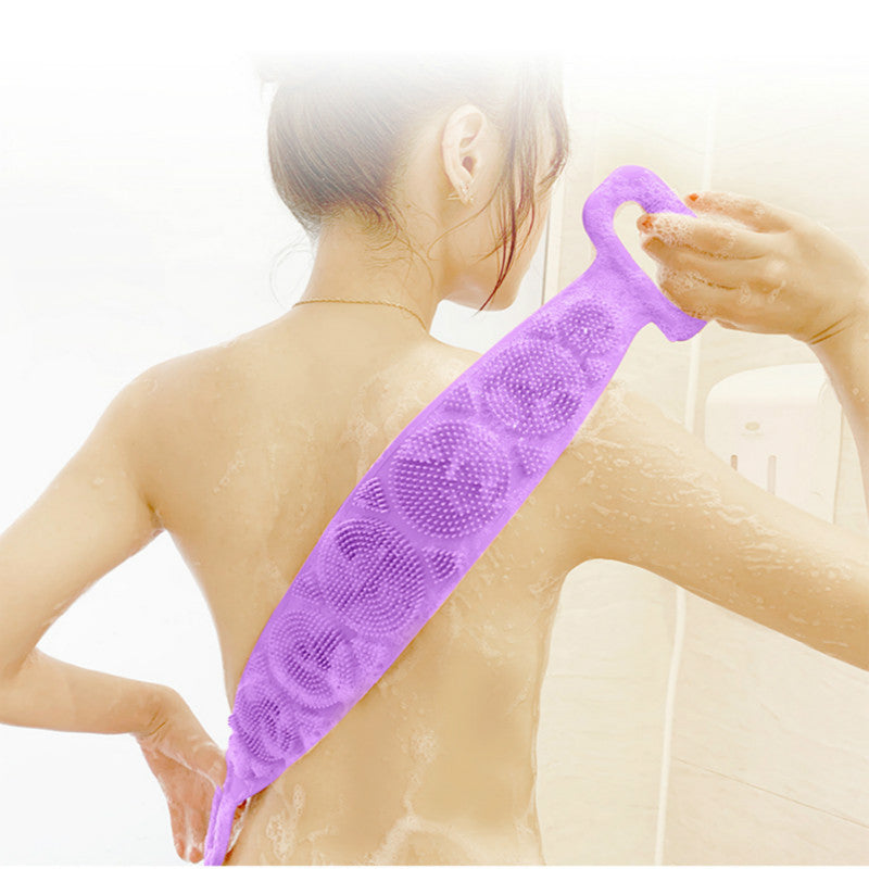 Silicone Back Scrubber Bath Brush – Flexible Body Cleaning Tool
