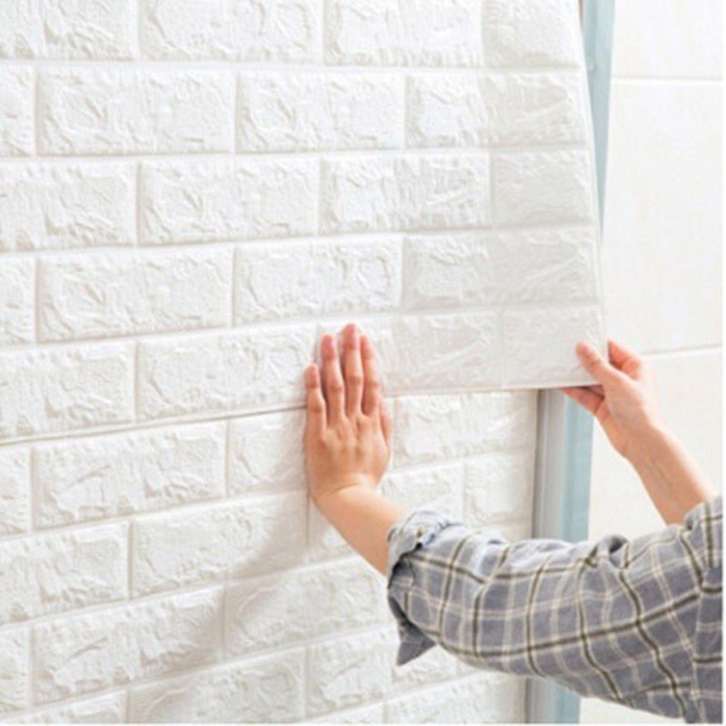 3D Brick Self-Adhesive Wallpaper - Waterproof Wall Stickers