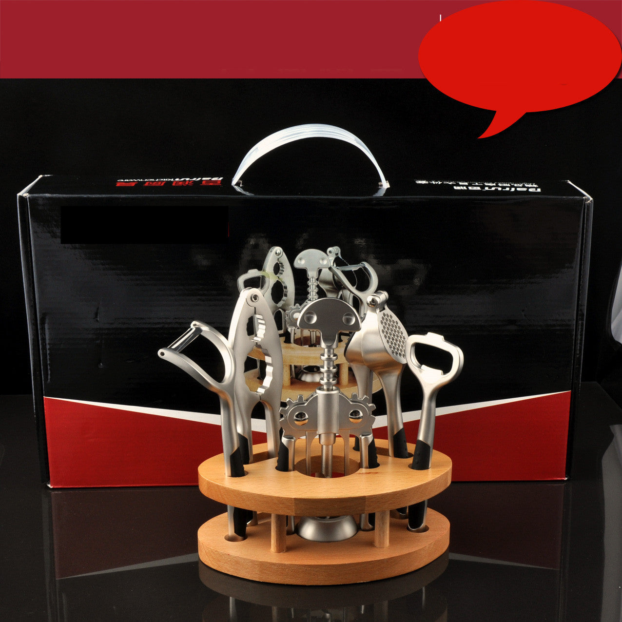 Kitchenware, Fine Kitchenware, Six-piece Wine Corkscrew