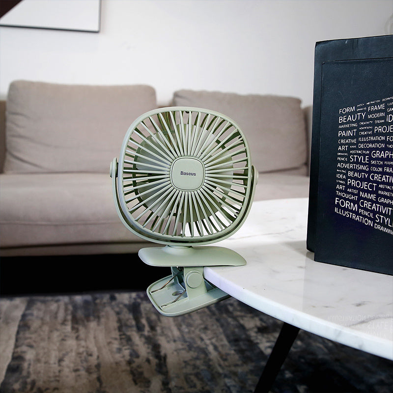 USB night light charging summer small fan
