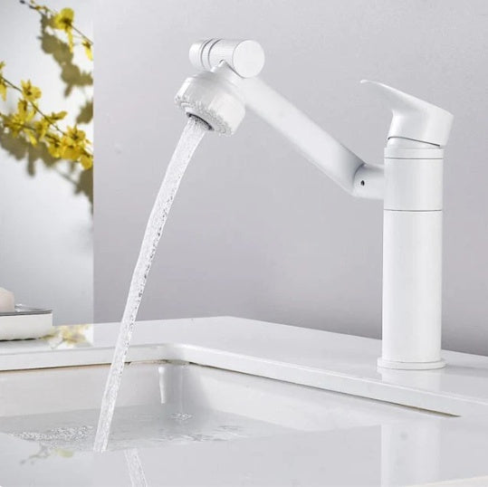 Black Universal Swivel Basin Faucet Basin Faucet