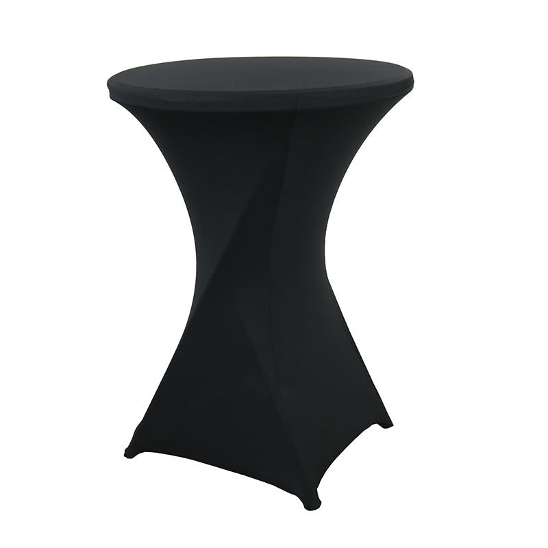 Stretch Polyester Cocktail Table Cover – Fitted Table Cloth