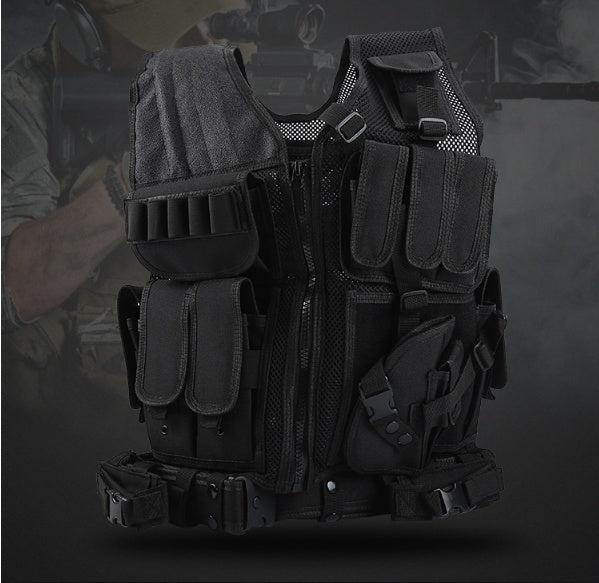 Camouflage Tactical Field Vest – Outdoor Adventure Gear