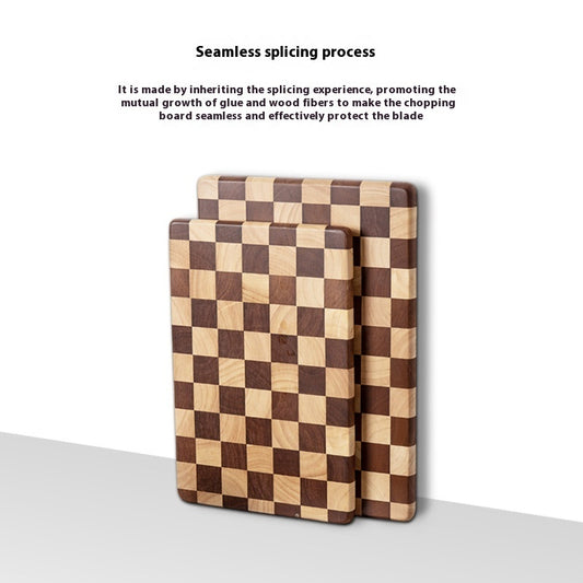 Household Rubber Wooden Cutting Board Solid Wood And Thickened Cutting Board