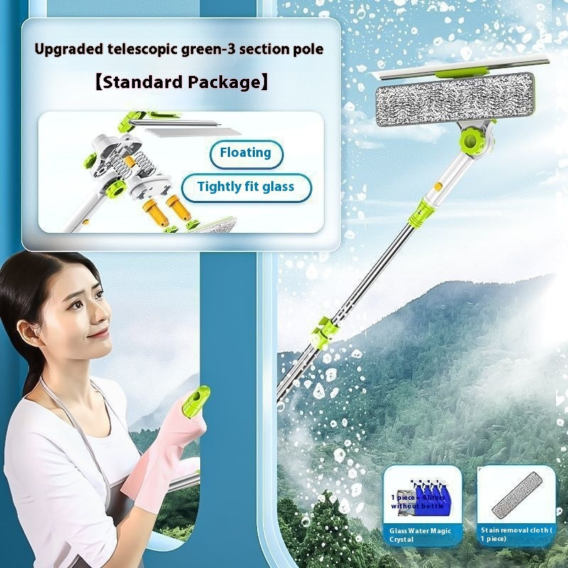Window Cleaning Double Sides Eyelid Stickers Outdoor Cleaning