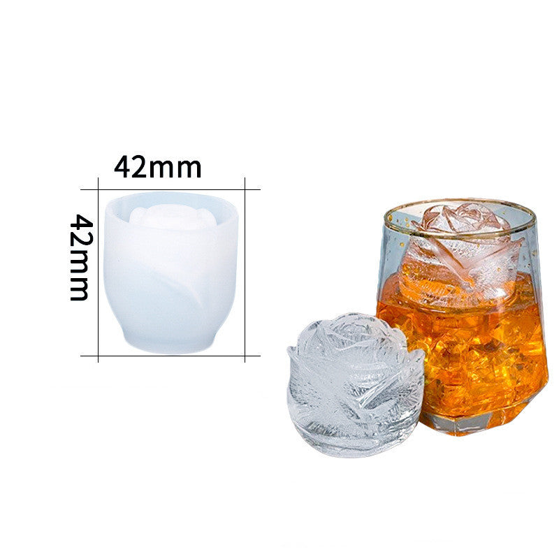 Silicone Bear-Shaped Ice Cube and Candy Mold