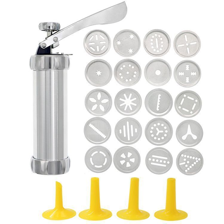 Stainless Steel Cookie Press & Icing Gun Set
