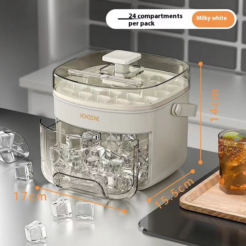 Ondaum Press-type Convenient Outdoor Portable Ice Tray