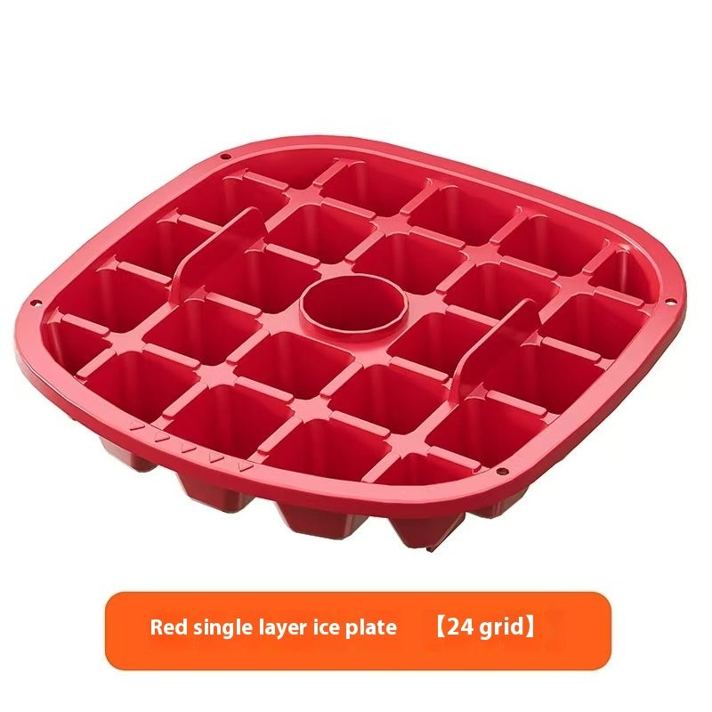 Ondaum Press-type Convenient Outdoor Portable Ice Tray