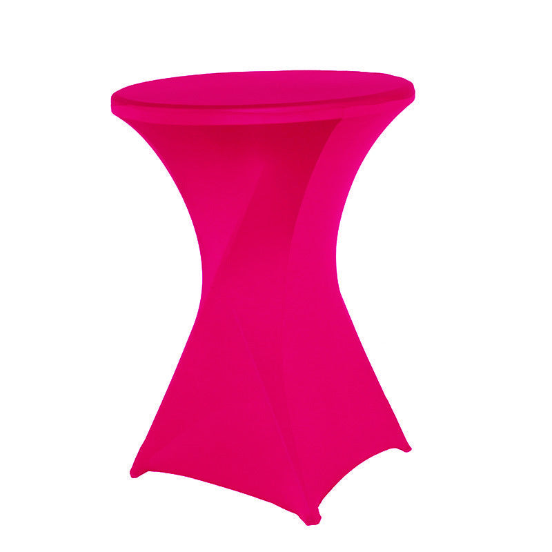 Stretch Polyester Cocktail Table Cover – Fitted Table Cloth