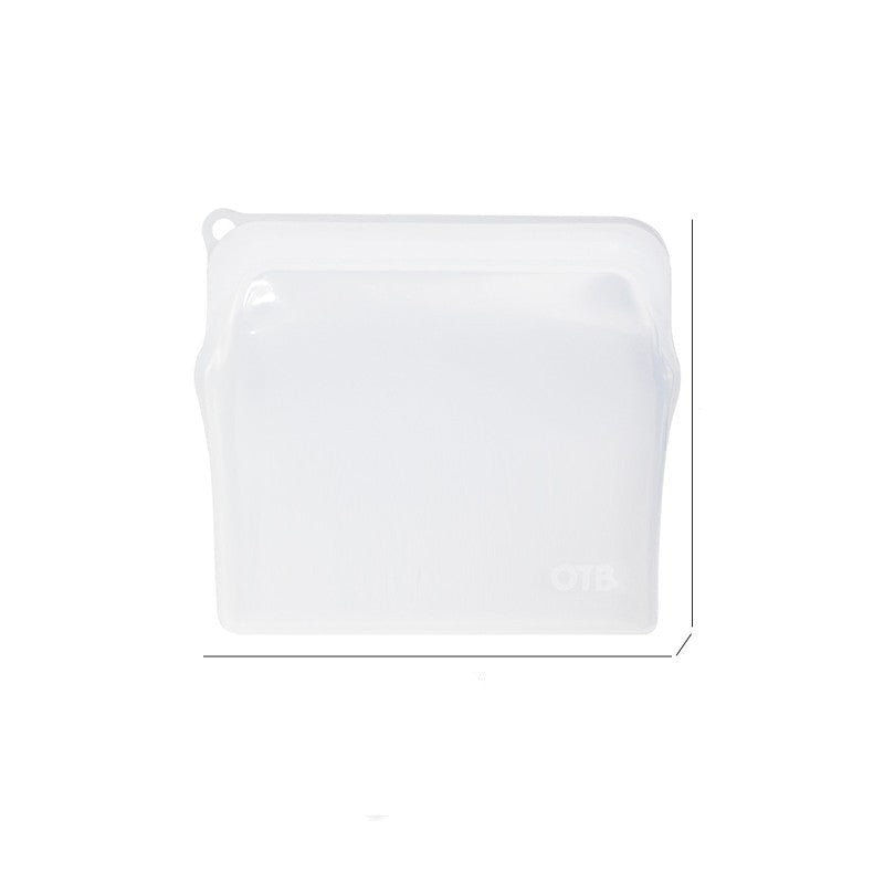 White rectangular silicone mat with dimensions labeled on a white background