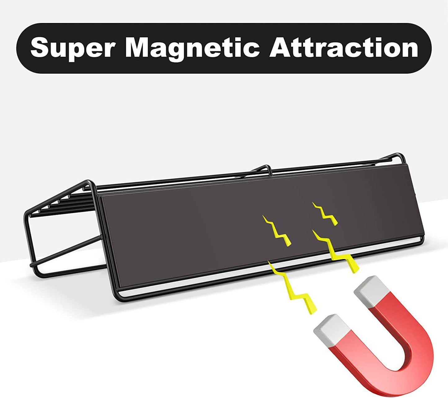 Kitchen Punch-free Magnetic Suction Refrigerator Shelf