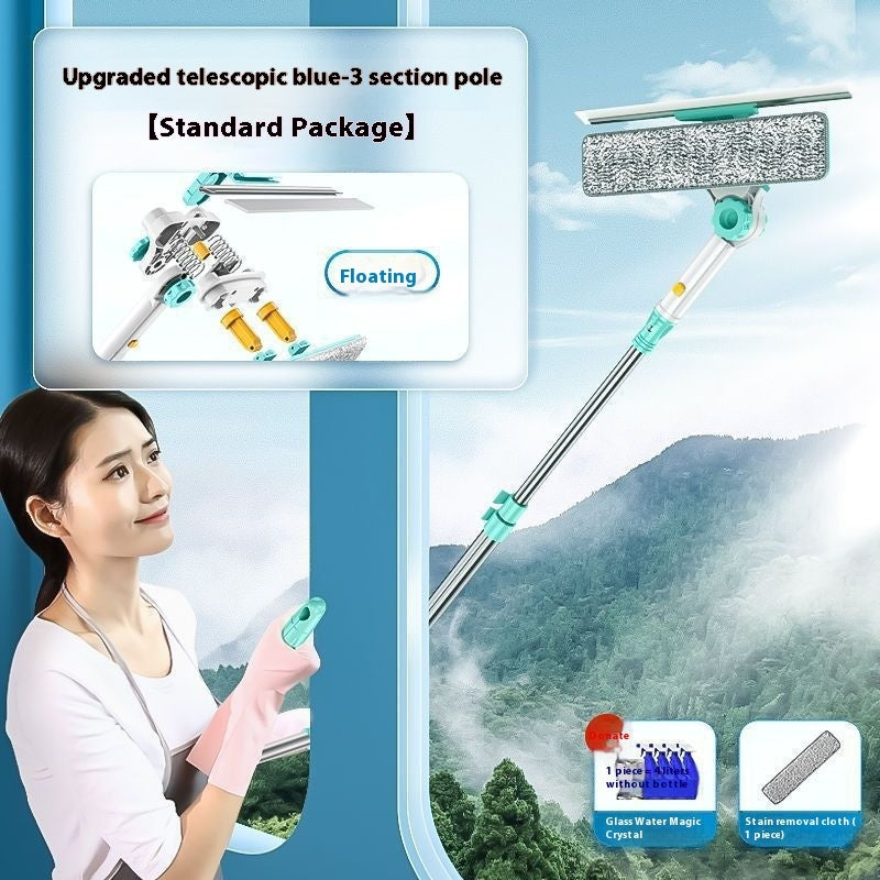 Window Cleaning Double Sides Eyelid Stickers Outdoor Cleaning