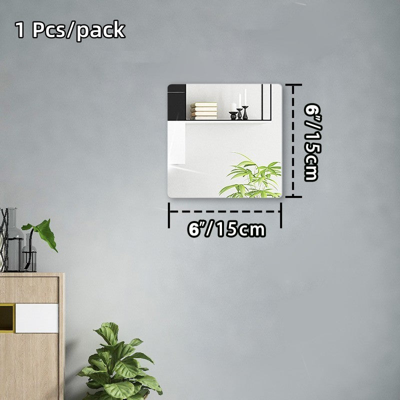 High Definition Mirror Wall Self Adhesive Acrylic