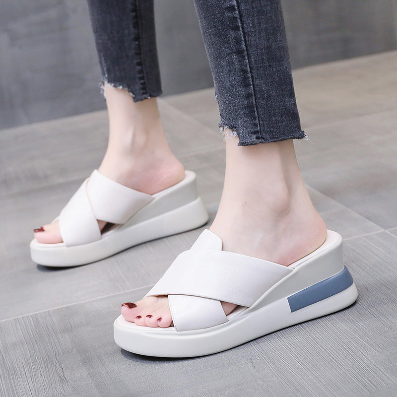 Open Toe Plus Size Women’s Outdoor Wedge Sandals