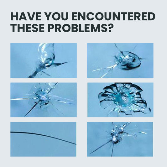 Nano Glass Repair Solution for Windshield Cracks