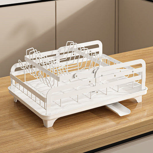 Foldable Kitchen Draining Countertop Dish Rack