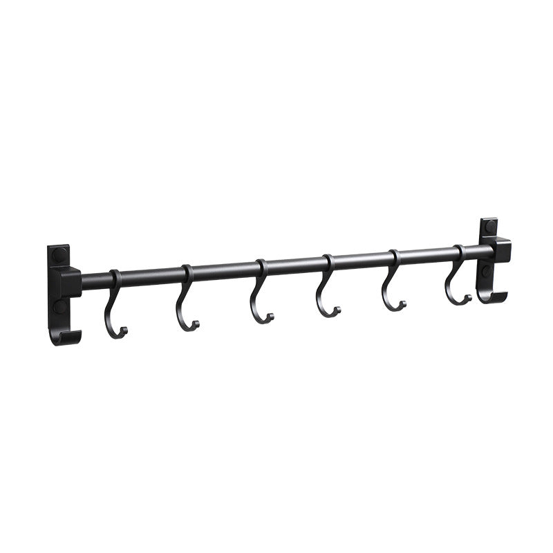 Door Punch-free Alumimum Hook Storage Rack