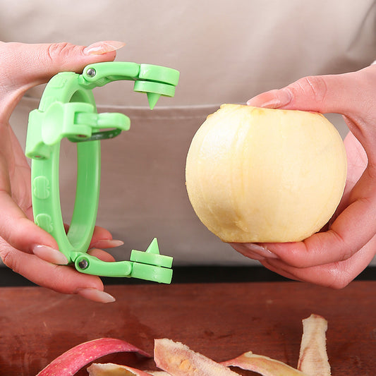 Stainless Steel Apple Peeler – Portable Kitchen Gadget