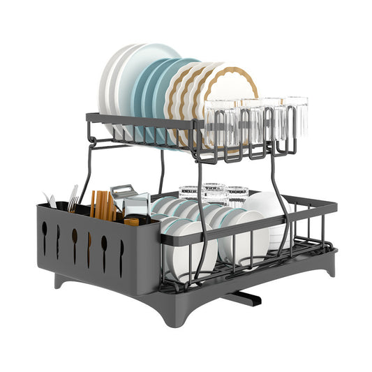 Kitchen Sink Storage Shelf Carbon Steel Rack