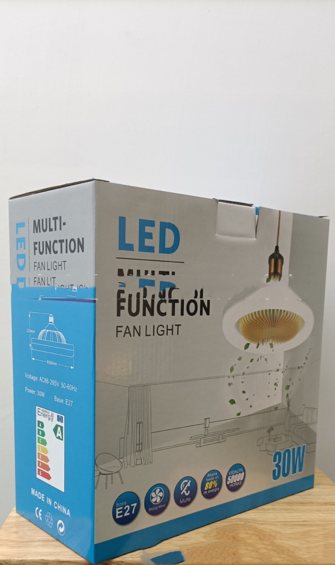 Fan Lamp for Bedroom, Study, and Dormitory