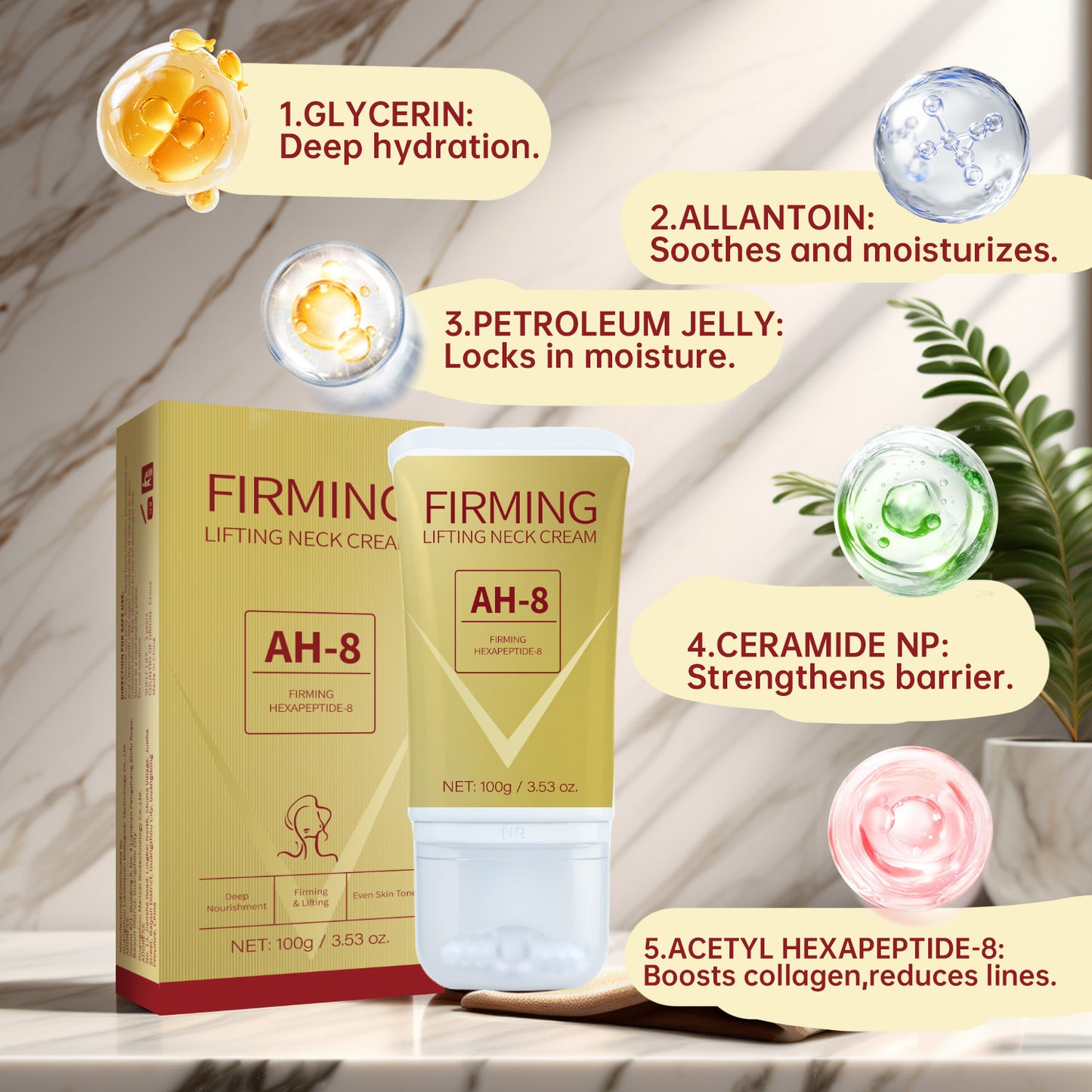 Neck Firming Roller Cream