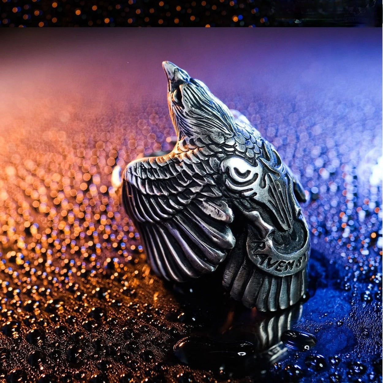 Fashion Personality Retro Eagle Ring Men