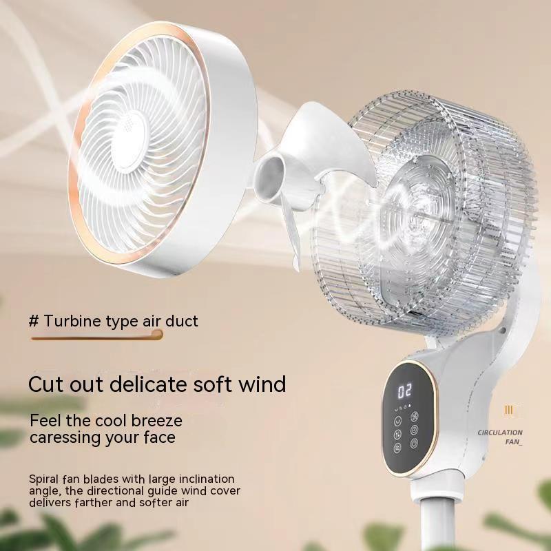 Ondaum Air Circulator Household Fan with Thermantidote Turbofan